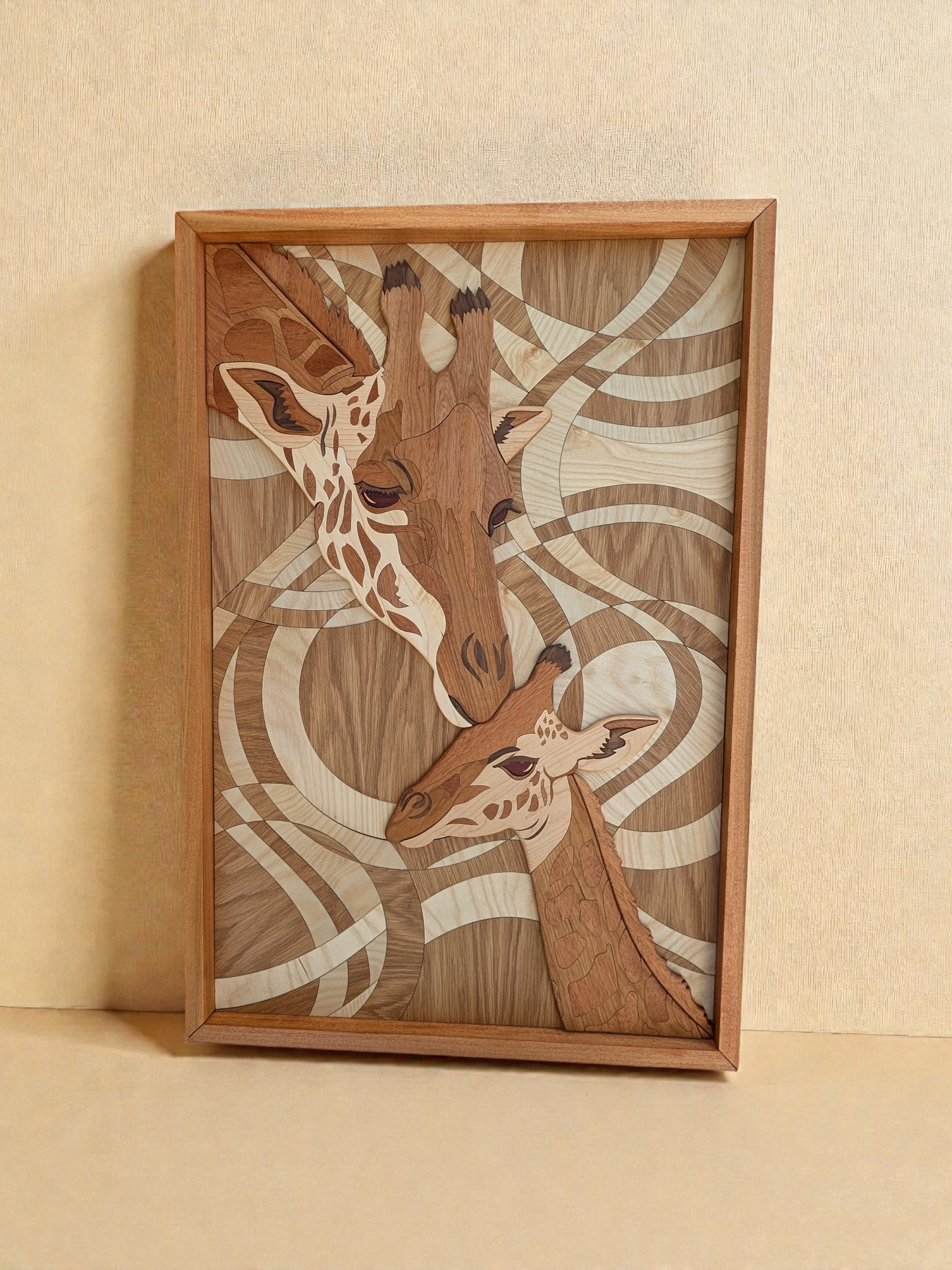 Giraffe Mother & Baby